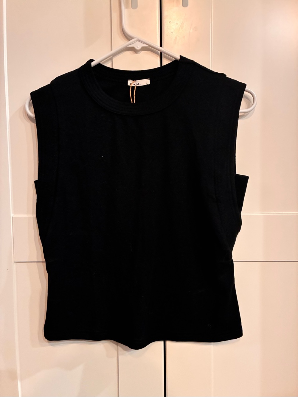 OGL Black Sleeveless Crewneck Tank